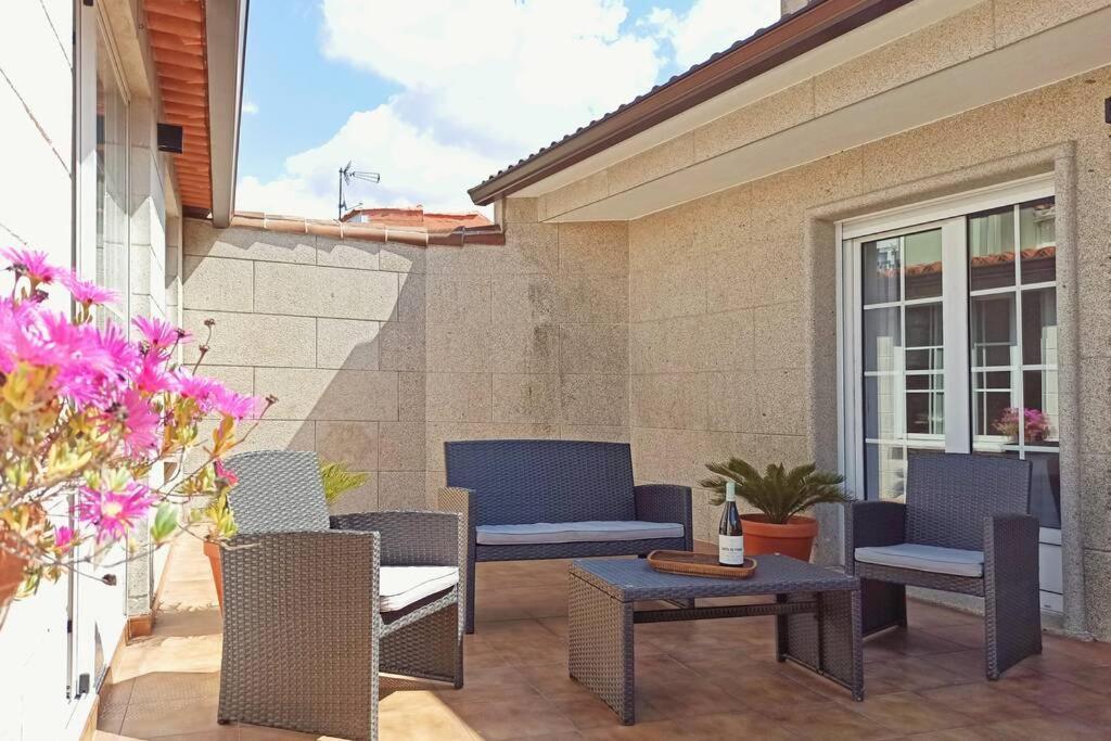 Casa Amplia Frente A La Playa Vila Cambados Exterior foto