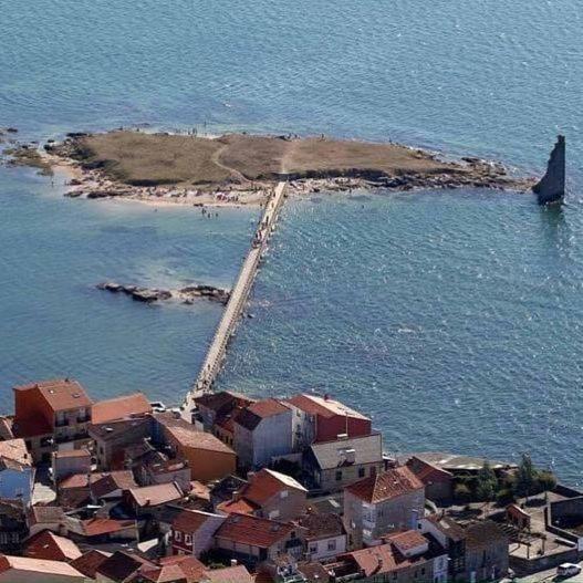 Casa Amplia Frente A La Playa Vila Cambados Exterior foto